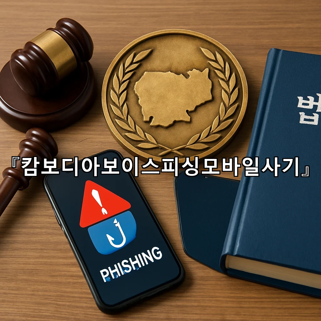 캄보디아보이스피싱모바일사기 전화를 받았을 때 멈춰야 할 행동들