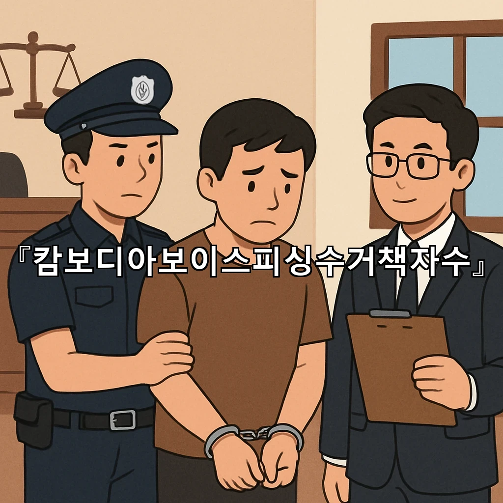 캄보디아보이스피싱수거책자수