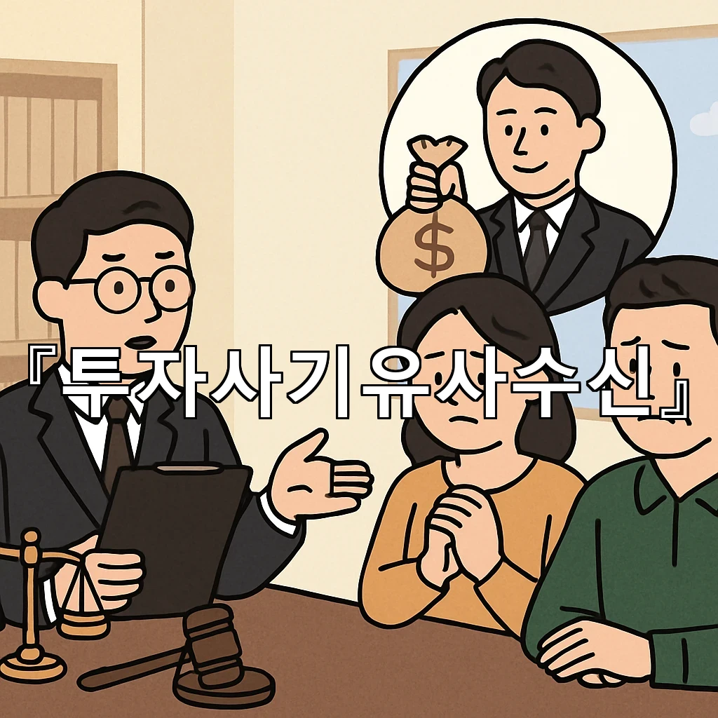 투자사기유사수신 의심 정황을 살피며 흔적을 정리하는 법