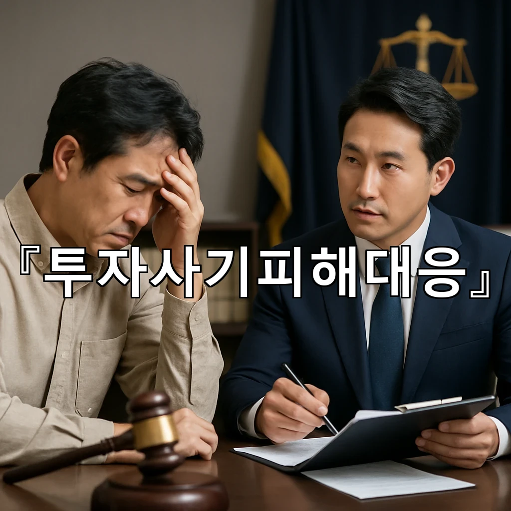 투자사기피해대응 처음부터 흔들림 없이 정리하는 핵심 흐름 안내