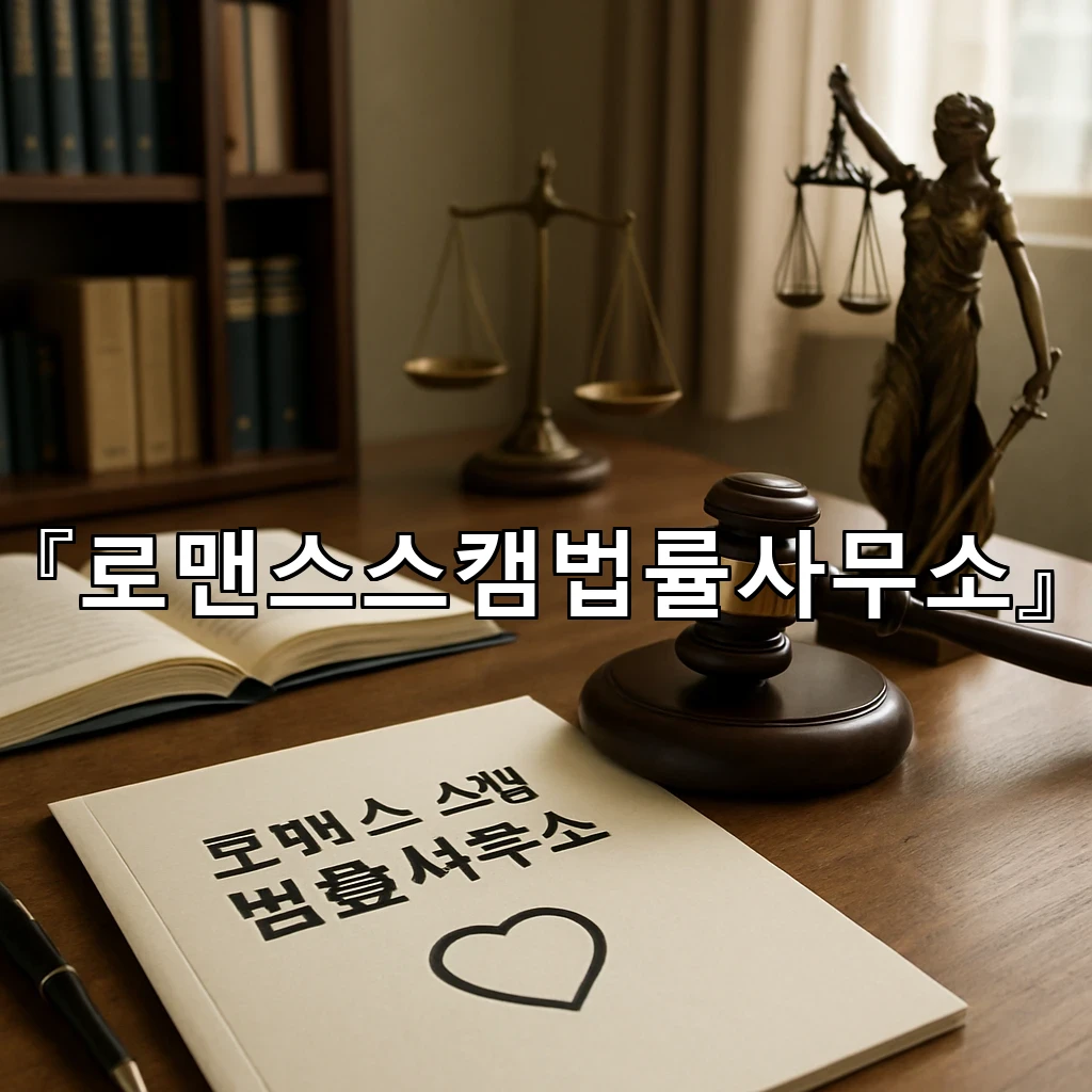 로맨스스캠법률사무소 의심이 시작된 뒤 먼저 살펴볼 자료의 순서