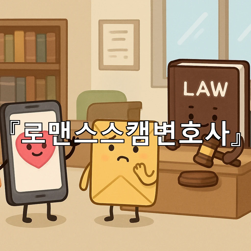 로맨스스캠변호사 감정이 흔들린 순간부터 시작되는 대응의 순서