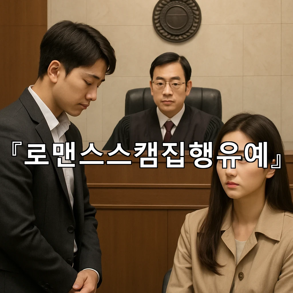 로맨스스캠집행유예 적용 가능성을 중심으로 본 사실 관계와 쟁점