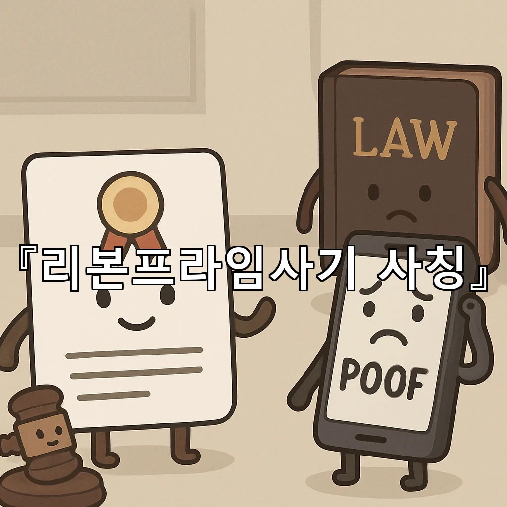 리본프라임사기사칭 의심 상황에서 확인할 연락과 기록의 우선순위