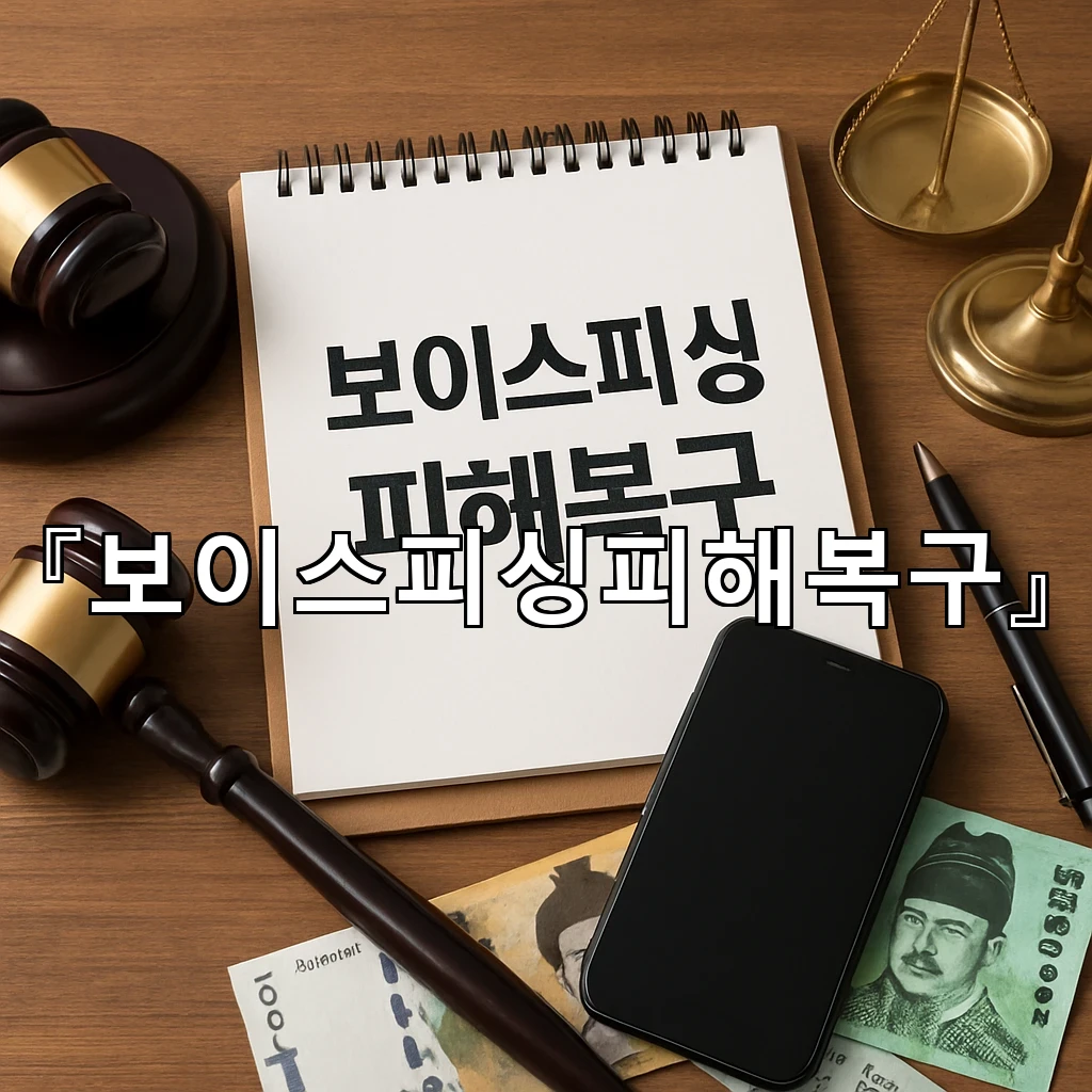 보이스피싱피해복구 절차를 다시 세우는 실질적 대응의 시작점