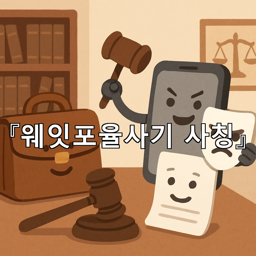 웨잇포율사기사칭 의심 신호를 먼저 짚어보는 실전 점검 안내