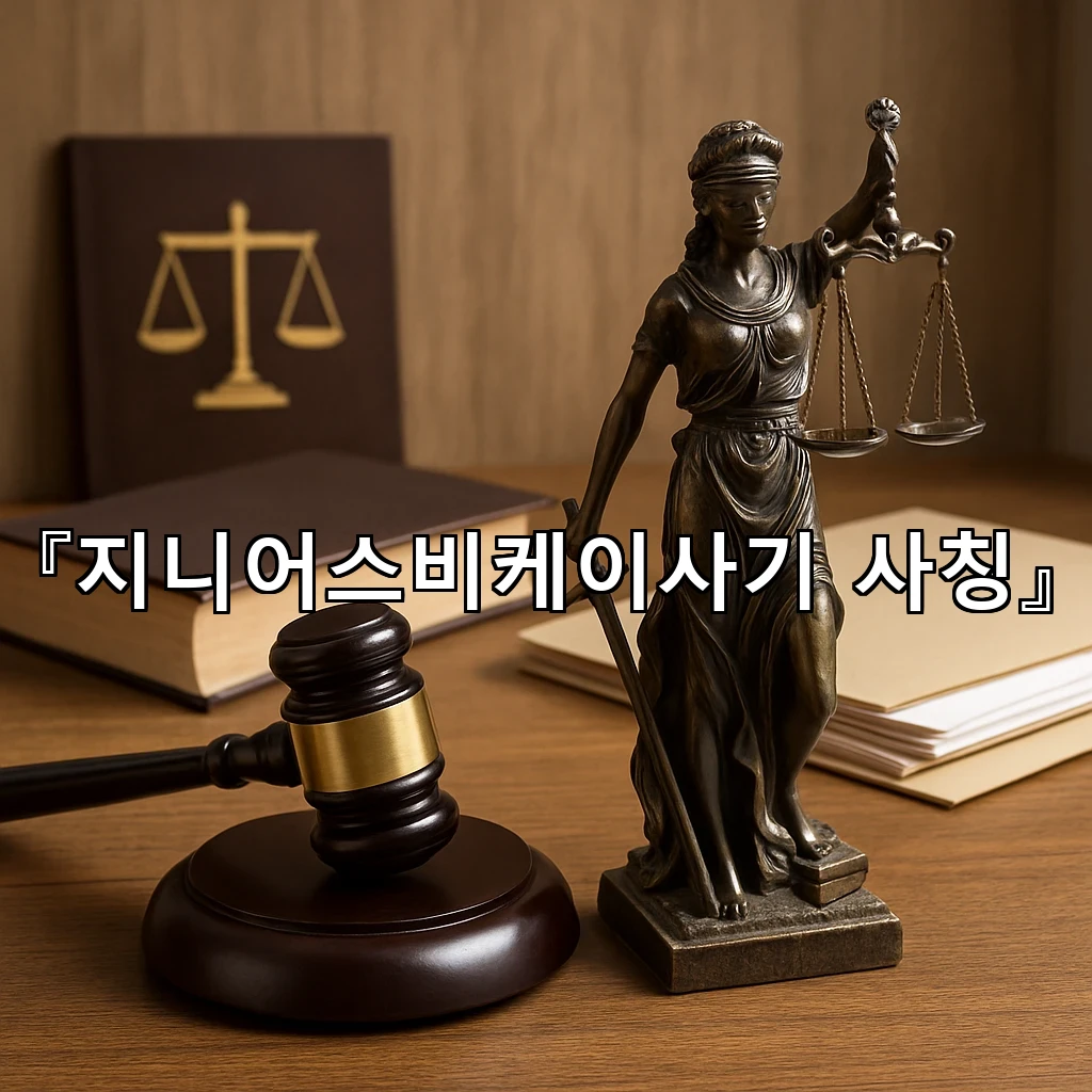 지니어스비케이사기 사칭