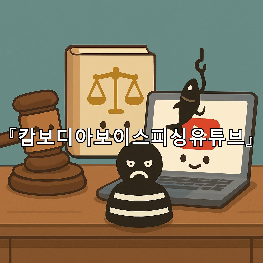 캄보디아보이스피싱유튜브 채널을 둘러싼 시선과 대응의 흐름