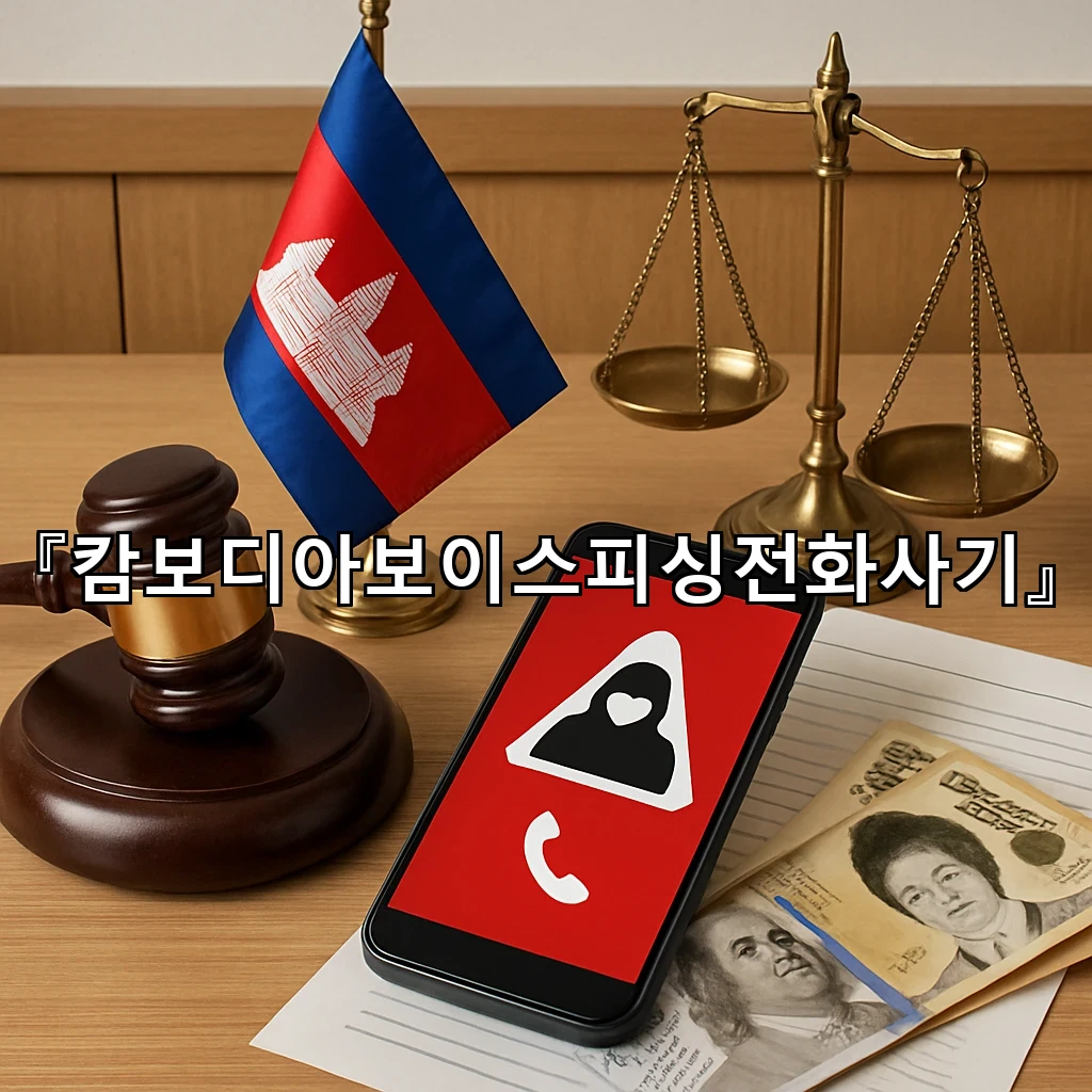 캄보디아보이스피싱전화사기