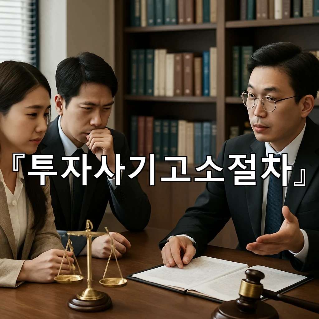 투자사기고소절차 처음 움직일 때 챙겨야 할 핵심 문서와 순서