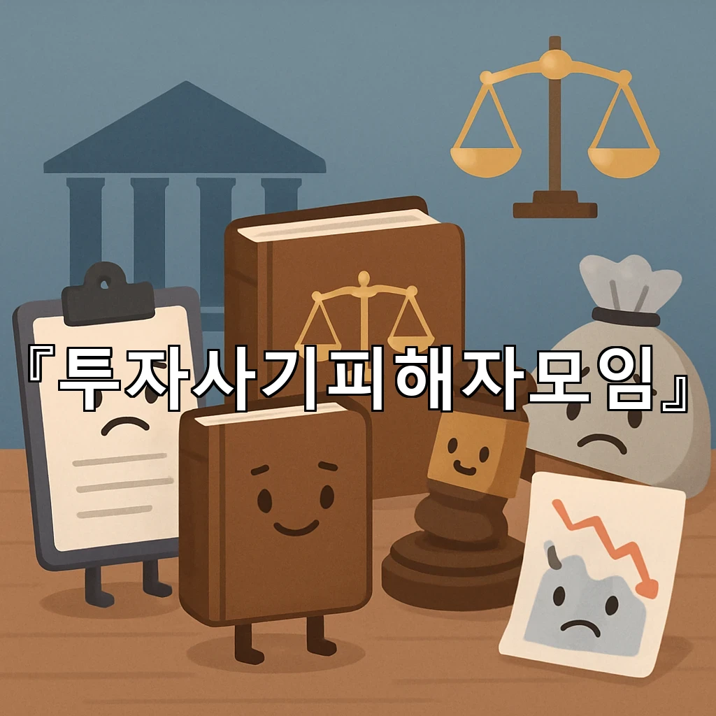 투자사기피해자모임 혼자 끌어안은 마음을 천천히 풀어내는 이야기