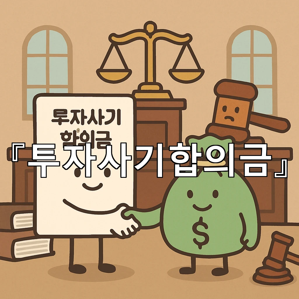 투자사기합의금 협의 전 확인해야 할 손해 범위와 정리 순서