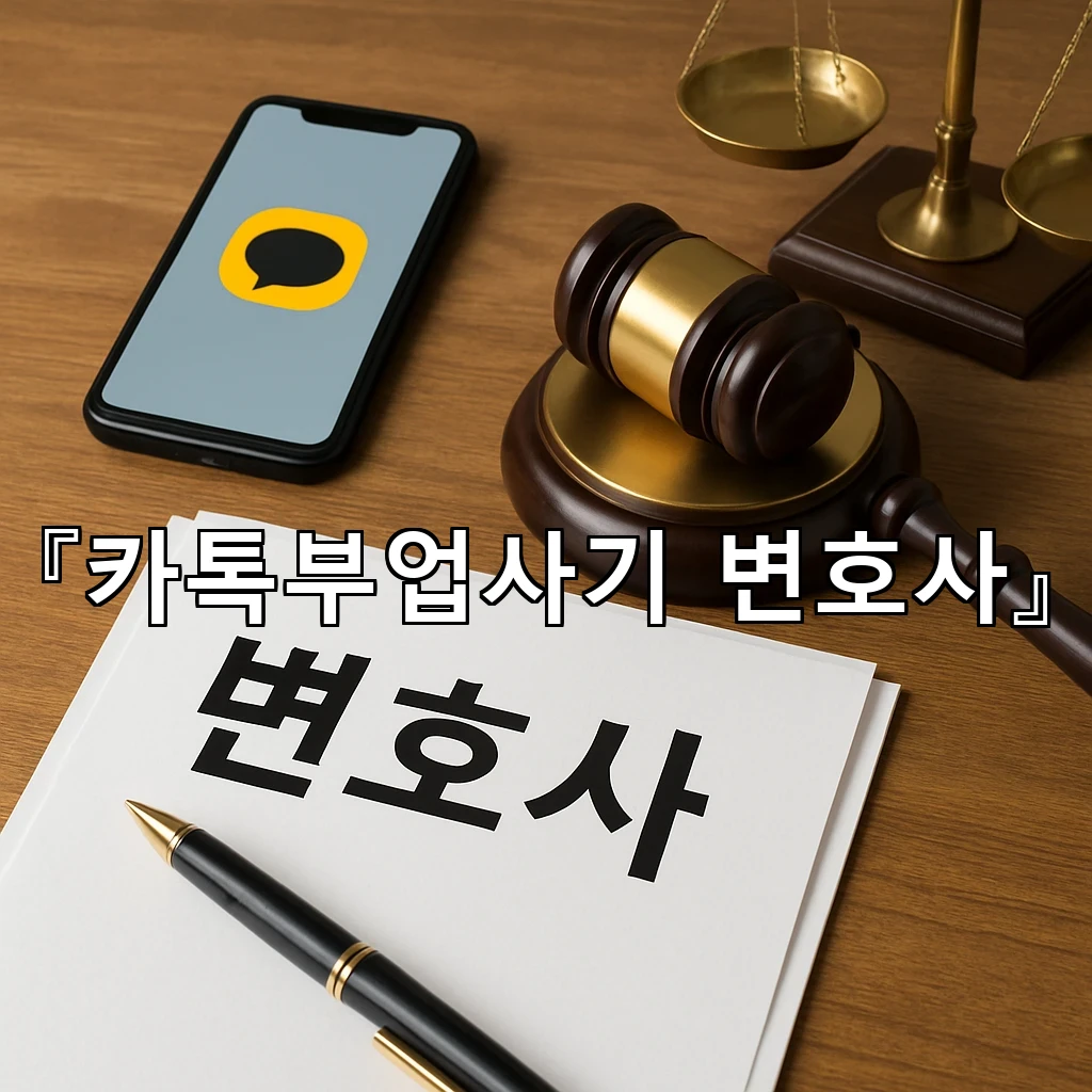 카톡부업사기변호사 대화 흔적 정리부터 시작하는 실무 안내
