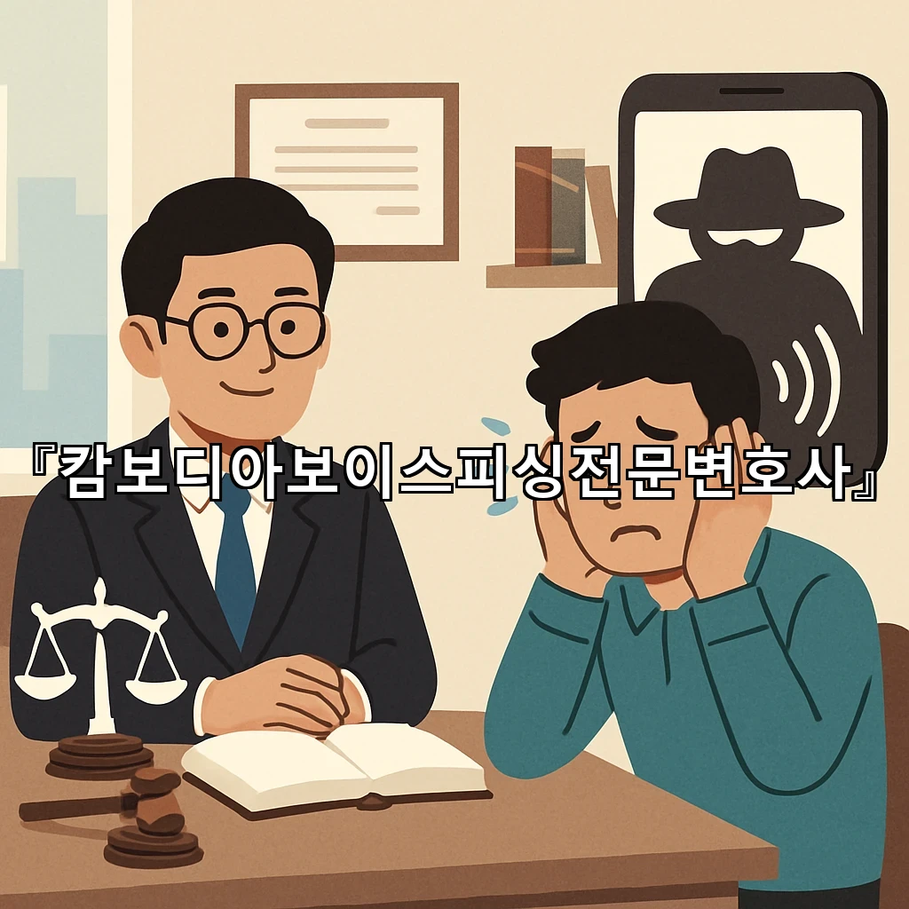 캄보디아보이스피싱전문변호사 수사 흐름을 읽는 첫 대응의 핵심