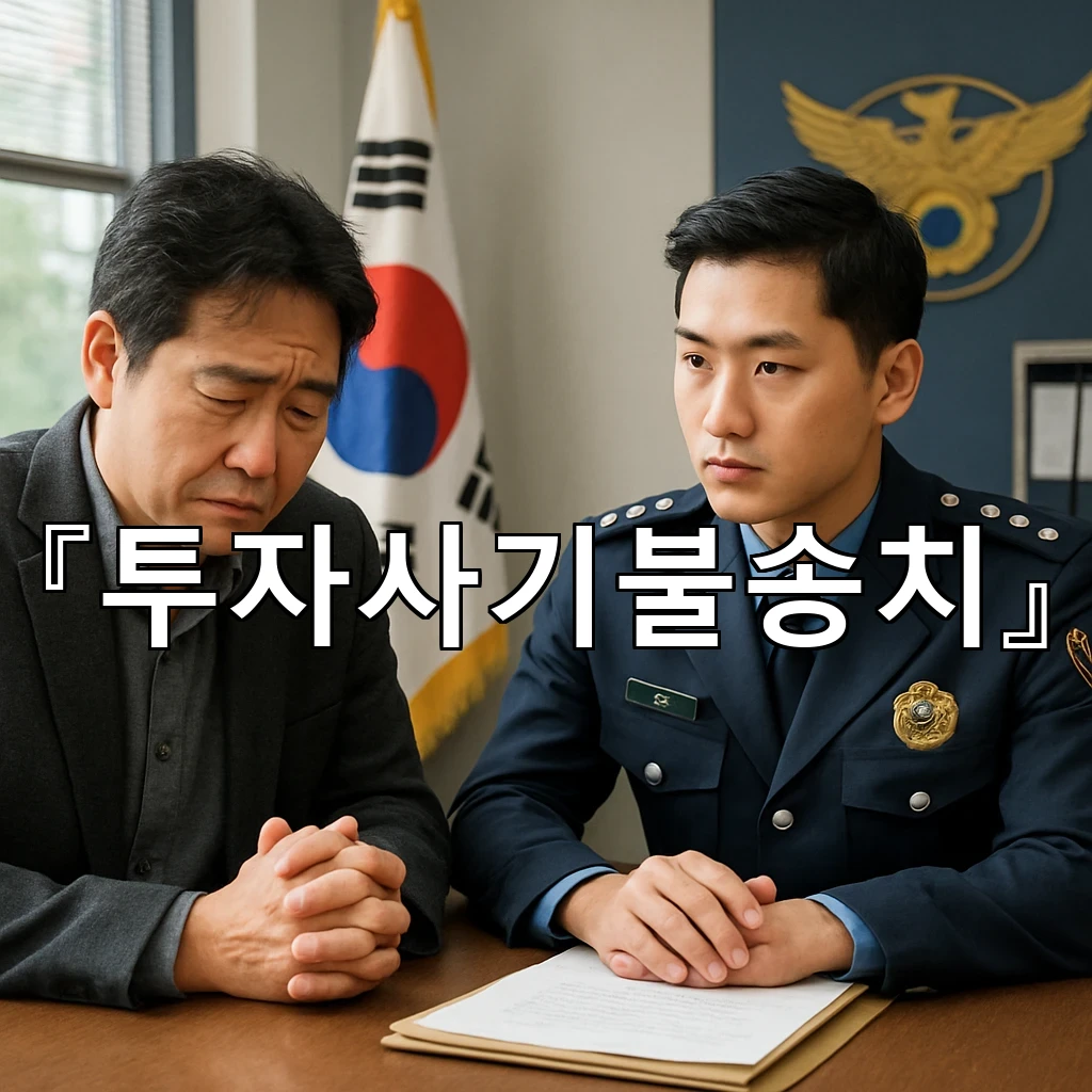 투자사기불송치 통지 뒤 기록을 모아 다시 보는 핵심 흐름