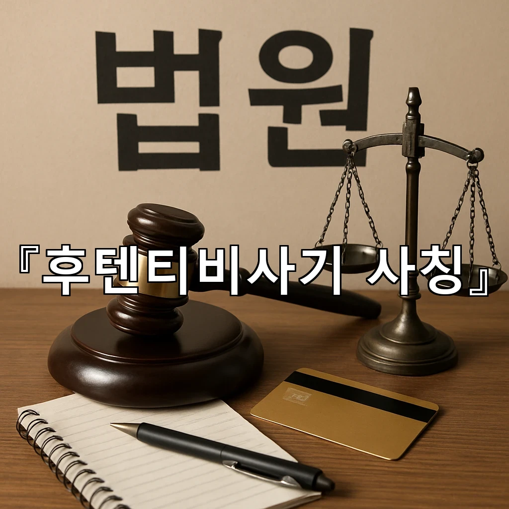 후텐티비사기사칭 의심 장면을 보면 확인할 점이 많아집니다