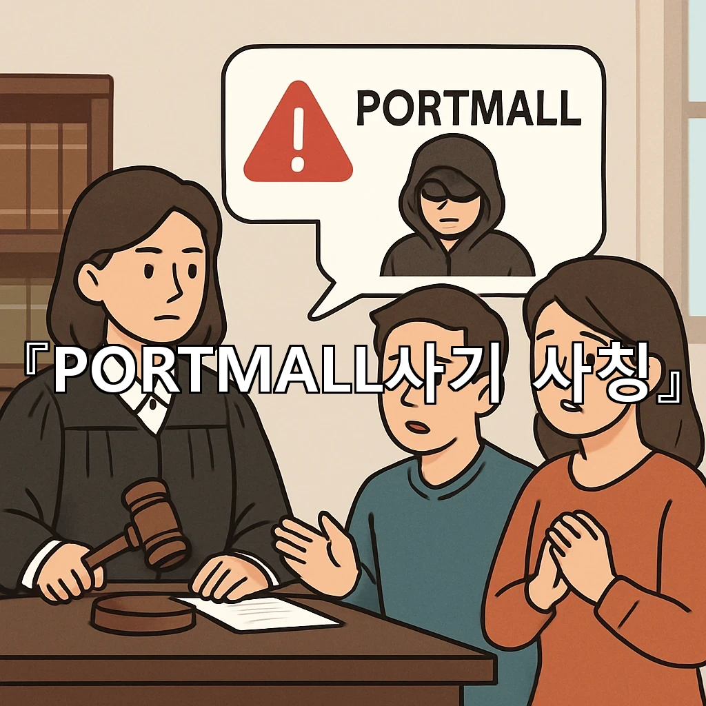legal image PORTMALL사기 사칭 10041