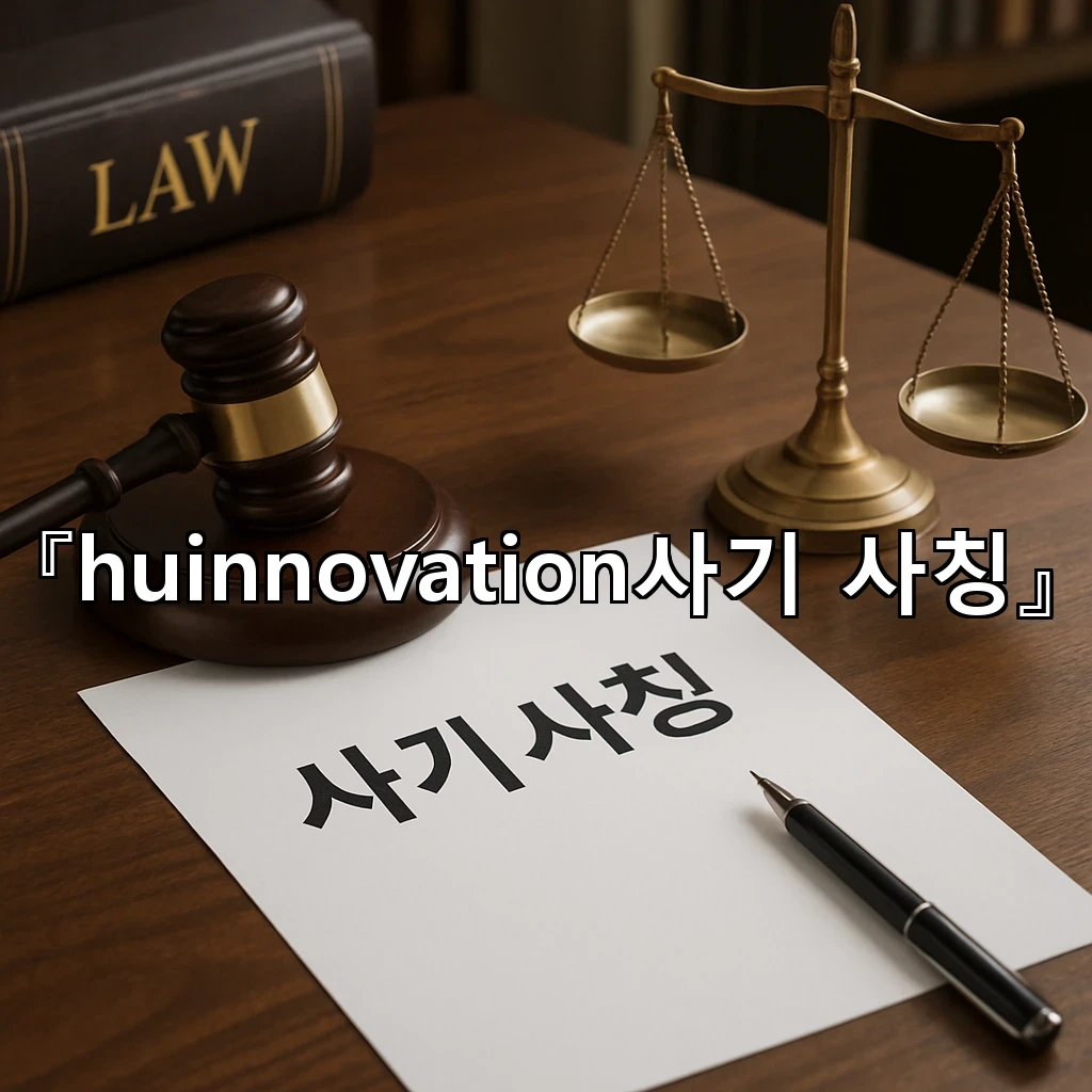 legal image huinnovation사기 사칭 10182