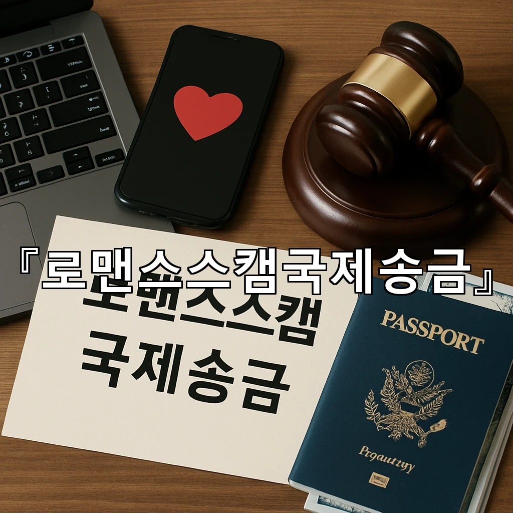 로맨스스캠국제송금 수상한 흐름을 읽는 핵심 징후와 확인 방법