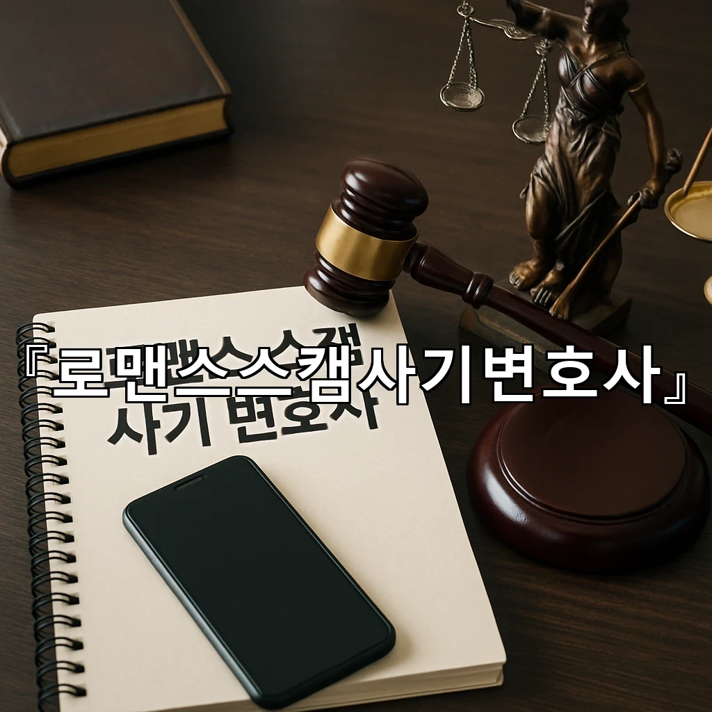 로맨스스캠사기변호사 감정 흔들림 뒤 정리해야 할 핵심 기준들