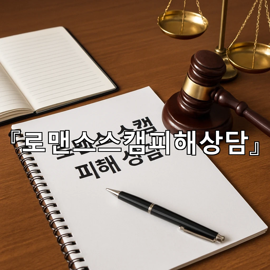 로맨스스캠피해상담 혼란스러운 순간에 먼저 볼 기록 정리 안내서
