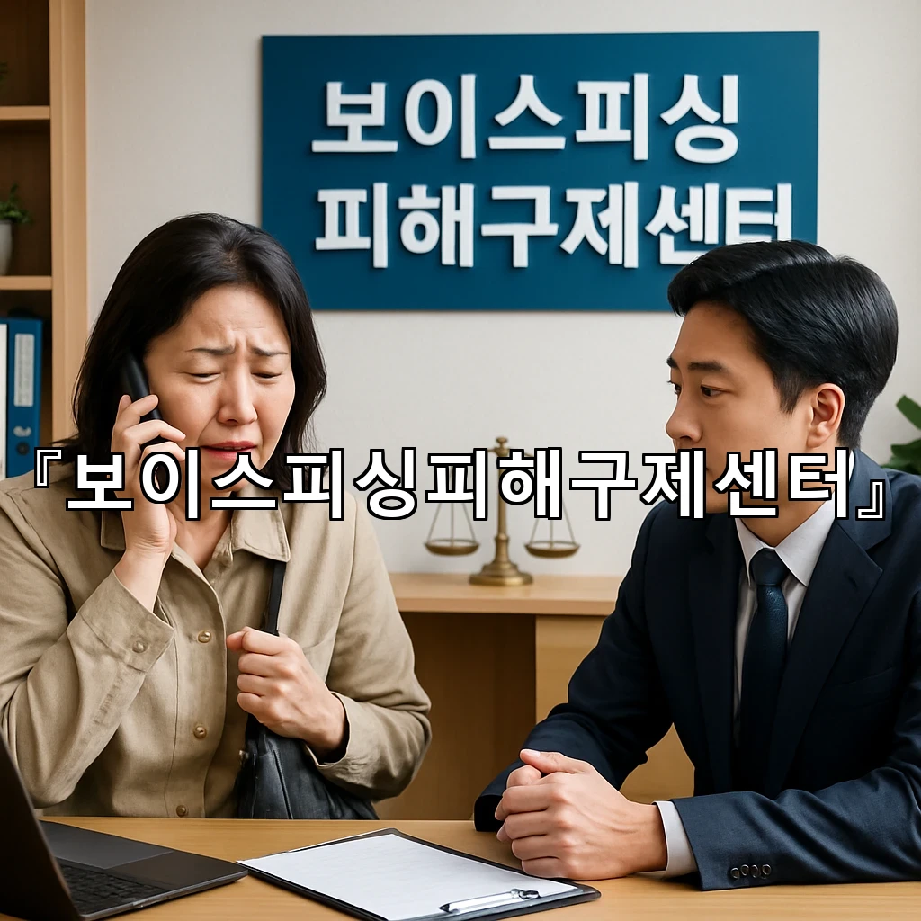 보이스피싱피해구제센터 접수부터 회신까지 흐름 정리한 안내문