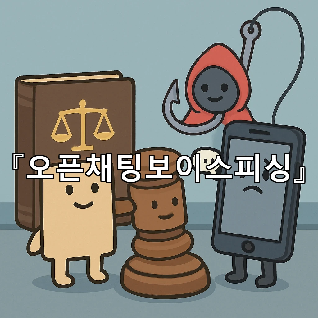 오픈채팅보이스피싱 대화방에서 먼저 보이는 신호와 대응법