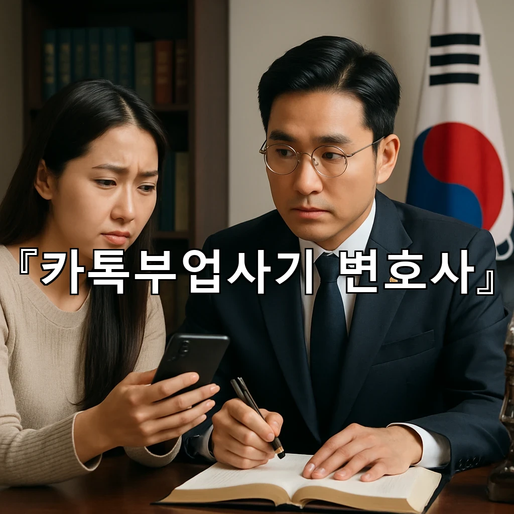 카톡부업사기변호사 채팅 속 흔적을 읽는 시선과 대응의 기준점