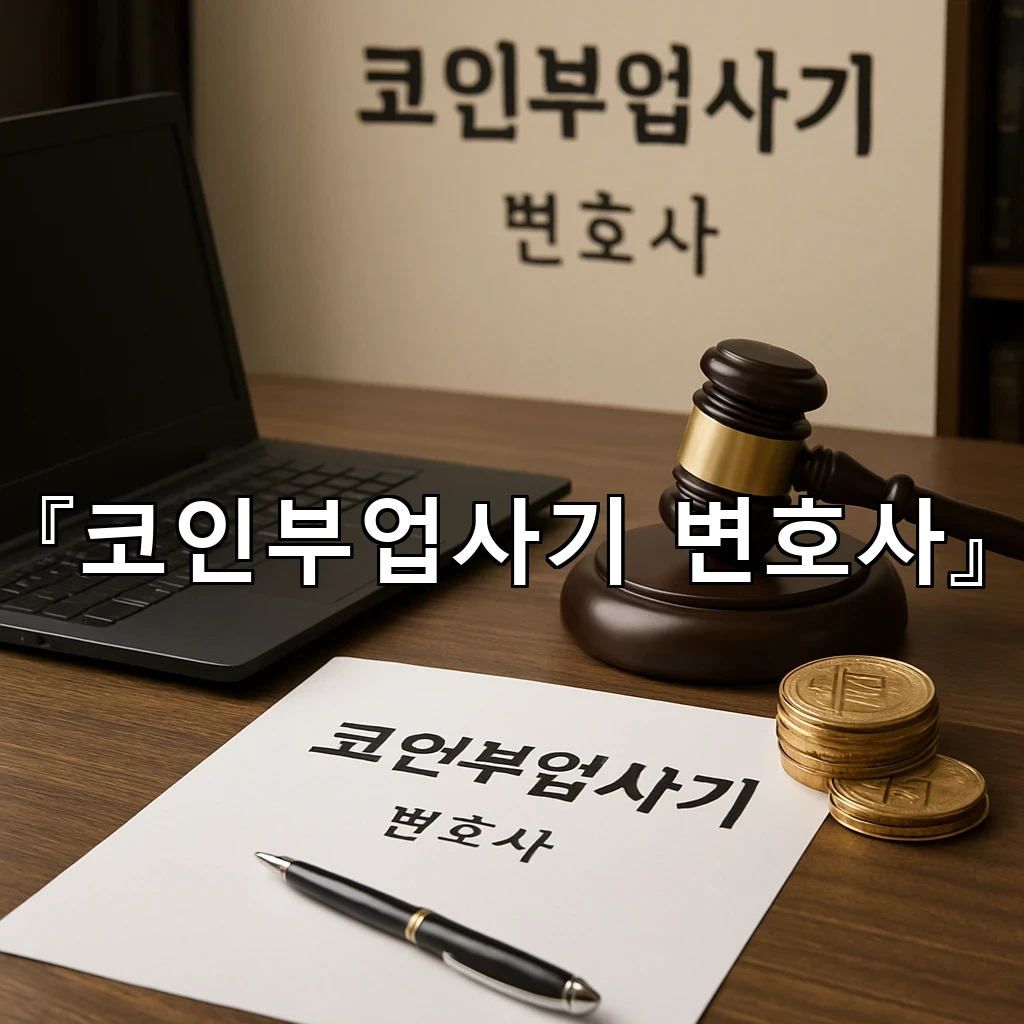 코인부업사기변호사 혼란 속에서 사실을 붙드는 기록 습관