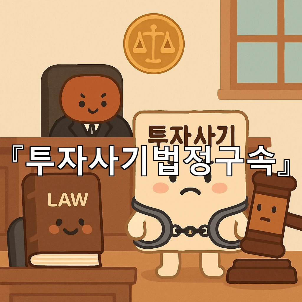 투자사기법정구속 판단에 영향을 주는 진술과 자료의 차이