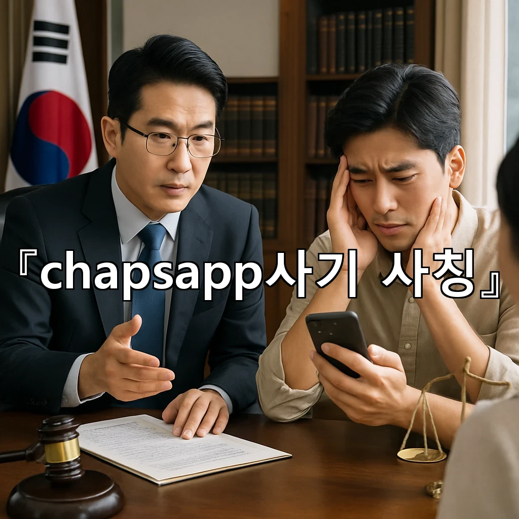 chapsapp사기 사칭