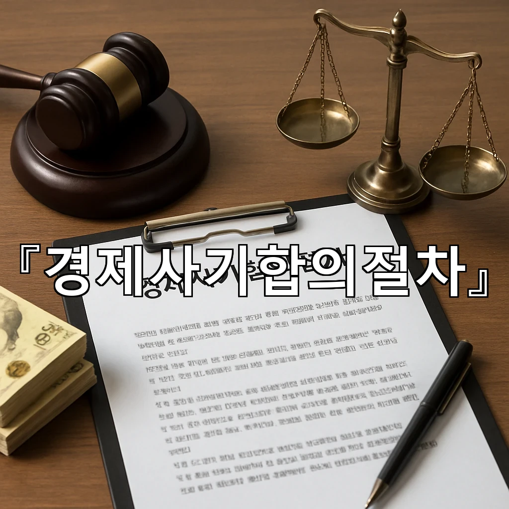경제사기합의절차 대화가 막히는 순간 먼저 살필 기준들 정리하기