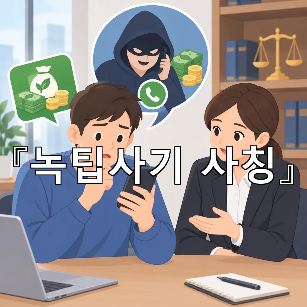 legal image 녹팁사기 사칭 12130