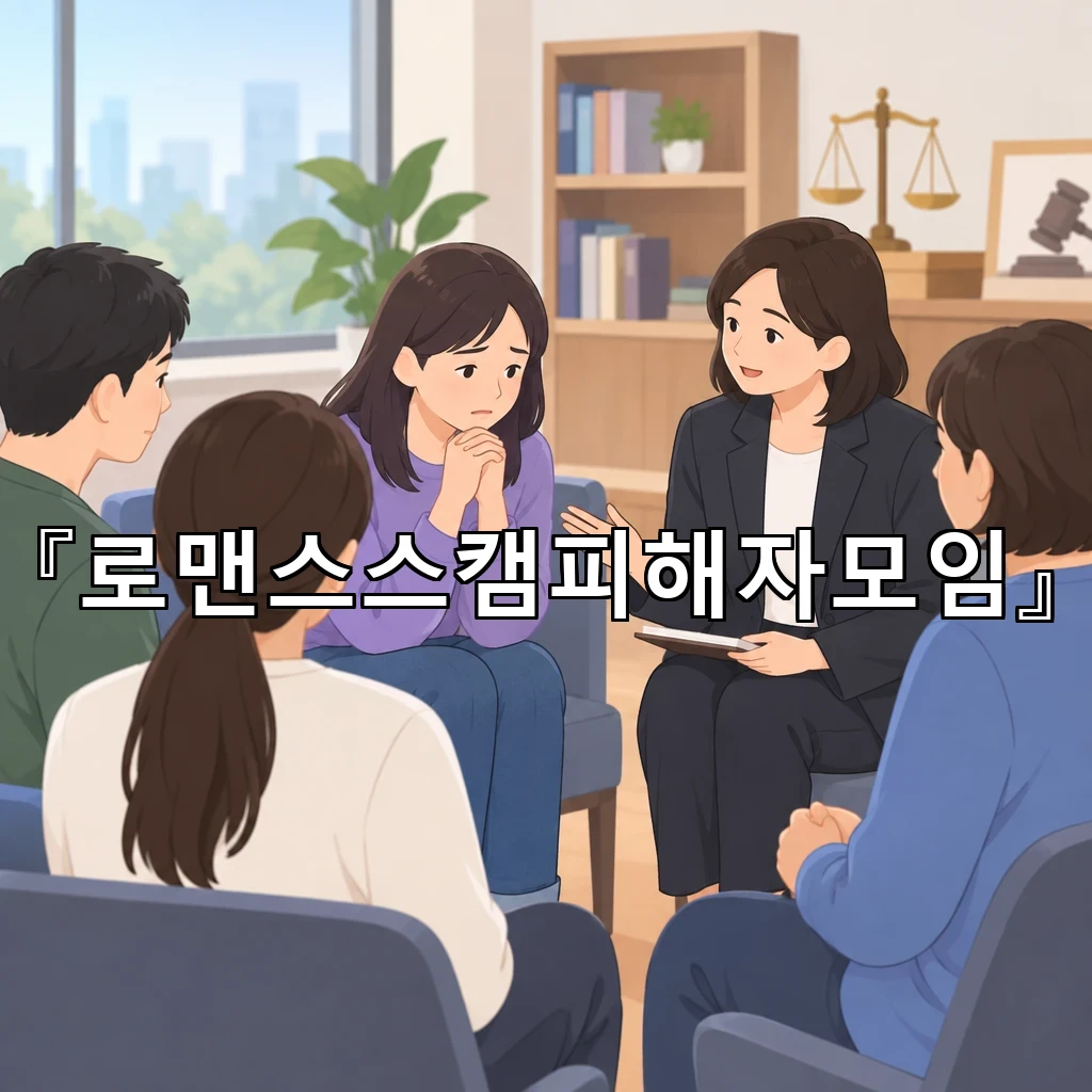 로맨스스캠피해자모임 혼자 버티던 시간을 끝내는 연결의 방법