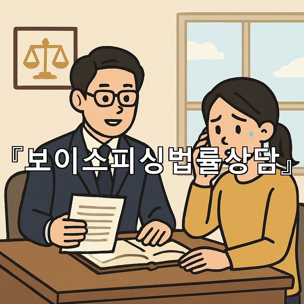 보이스피싱법률상담 사건의 맥락을 다시 세워보는 실무 중심 안내