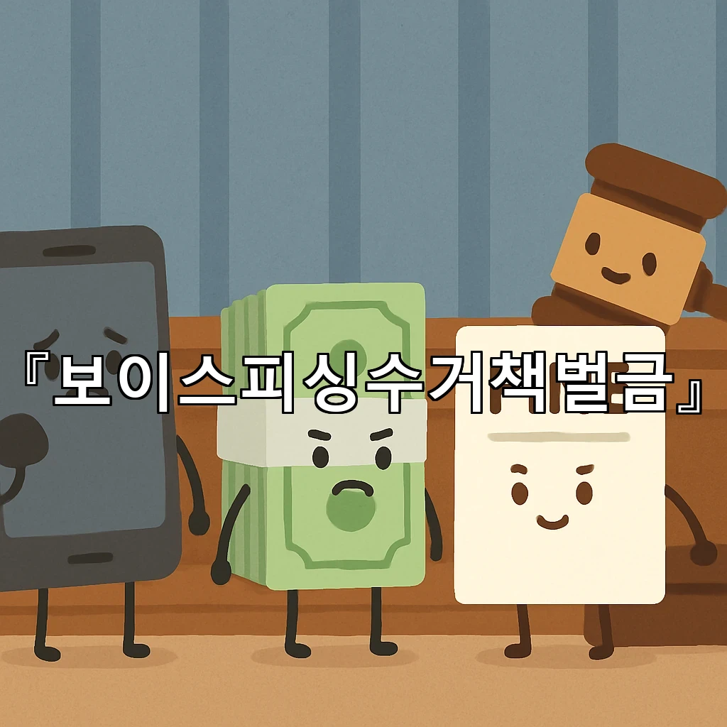 보이스피싱수거책벌금 역할과 책임을 세밀하게 살펴보는 안내