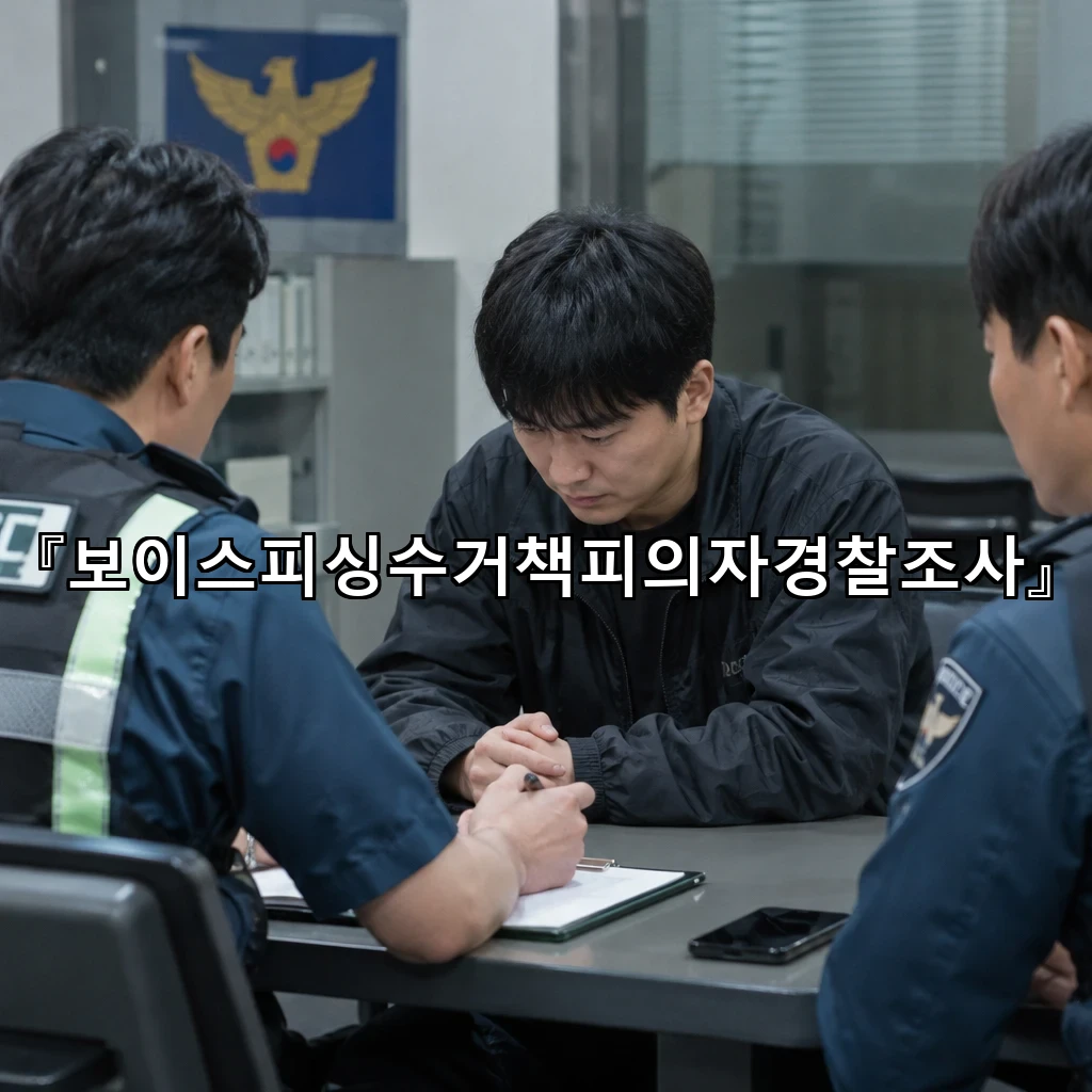 보이스피싱수거책피의자경찰조사 관련 진술이 달라지기 쉬운 지점들