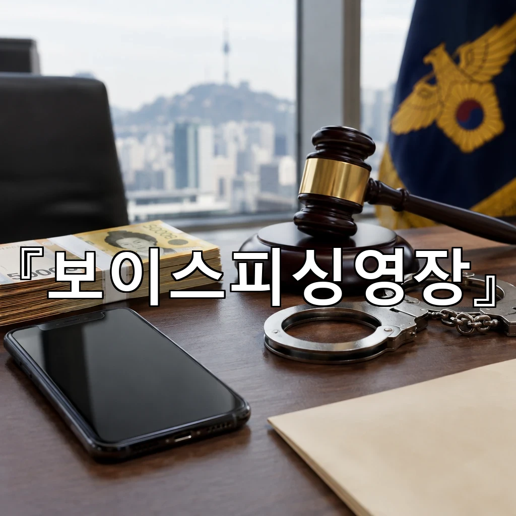 보이스피싱영장 문자 확인 뒤 바로 떠올려야 할 대응 순서