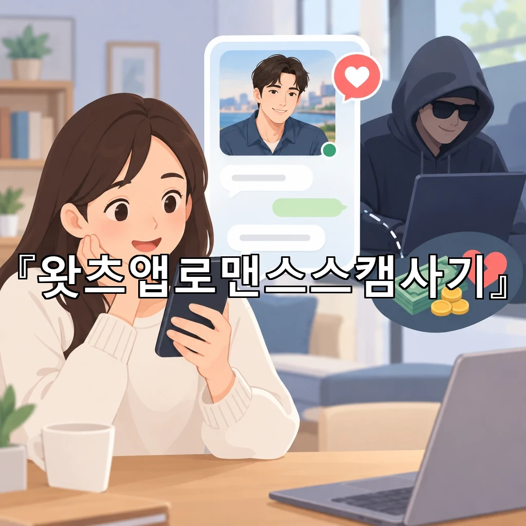 왓츠앱로맨스스캠사기 시작부터 낯선 반응이 보이는 순간 정리