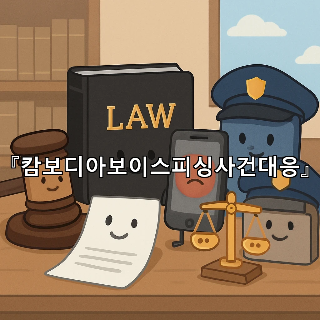 캄보디아보이스피싱사건대응 통화 흐름과 메모 습관이 중요한 까닭