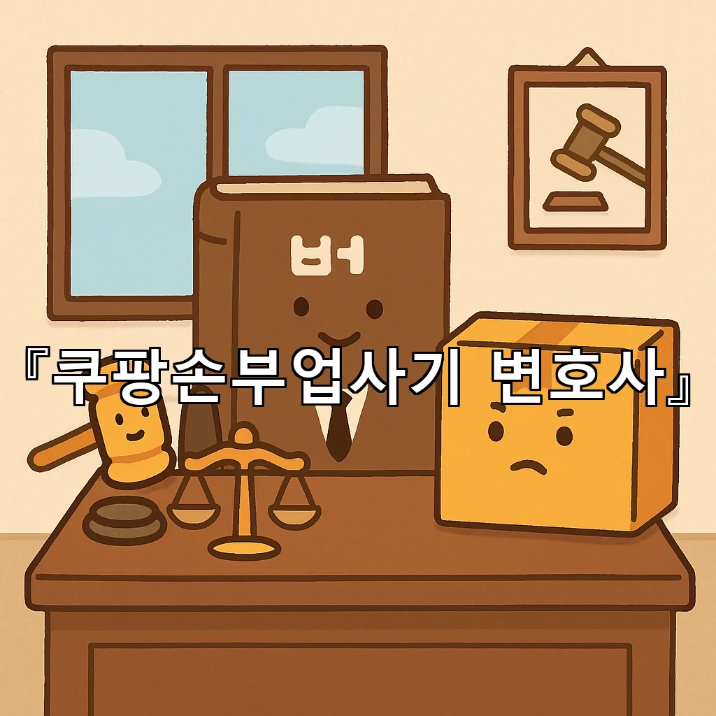 쿠팡손부업사기변호사 의심되는 흐름을 따라가며 쟁점 찾기