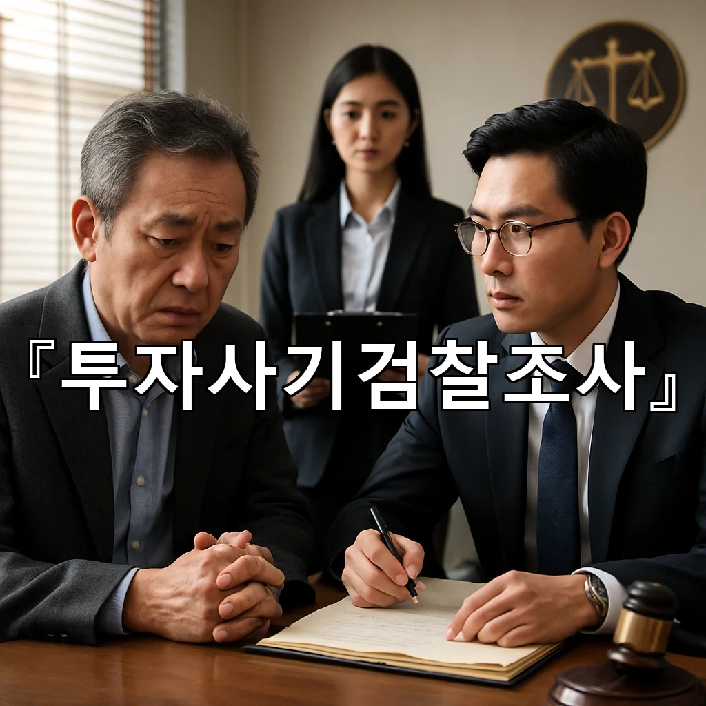 투자사기검찰조사 흐름을 읽고 대응의 순서를 세우는 방법