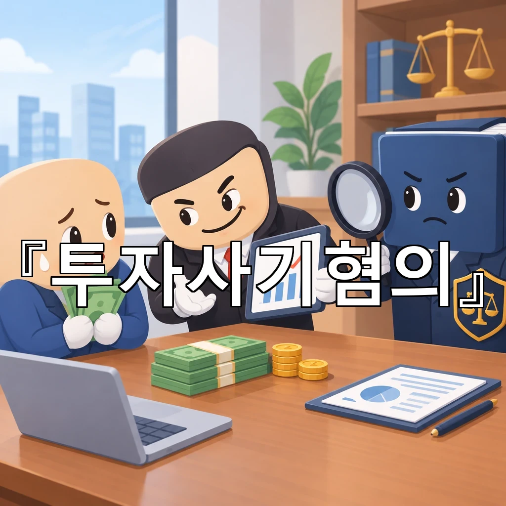 투자사기혐의 거래 구조를 다시 보면 쟁점이 선명해집니다