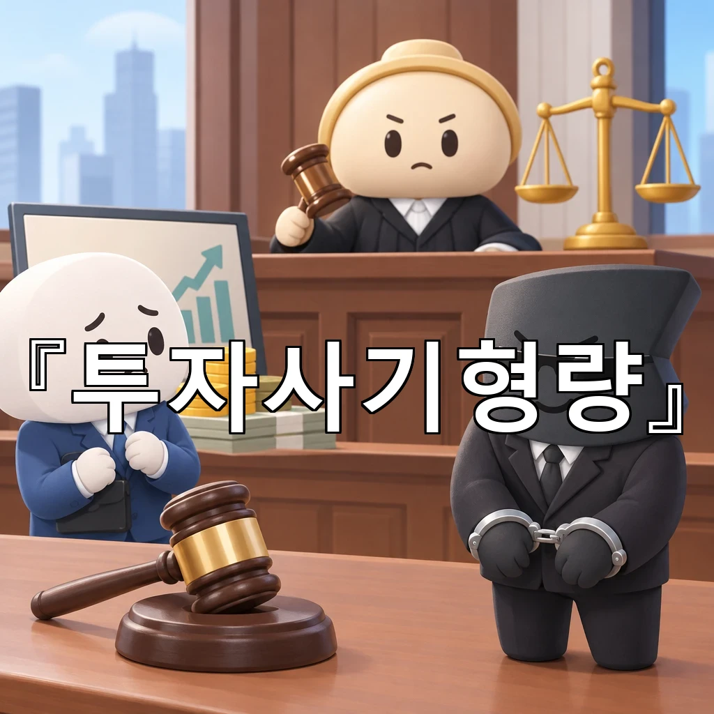 투자사기형량 구속 여부를 가르는 첫 진술과 이후 대응 흐름