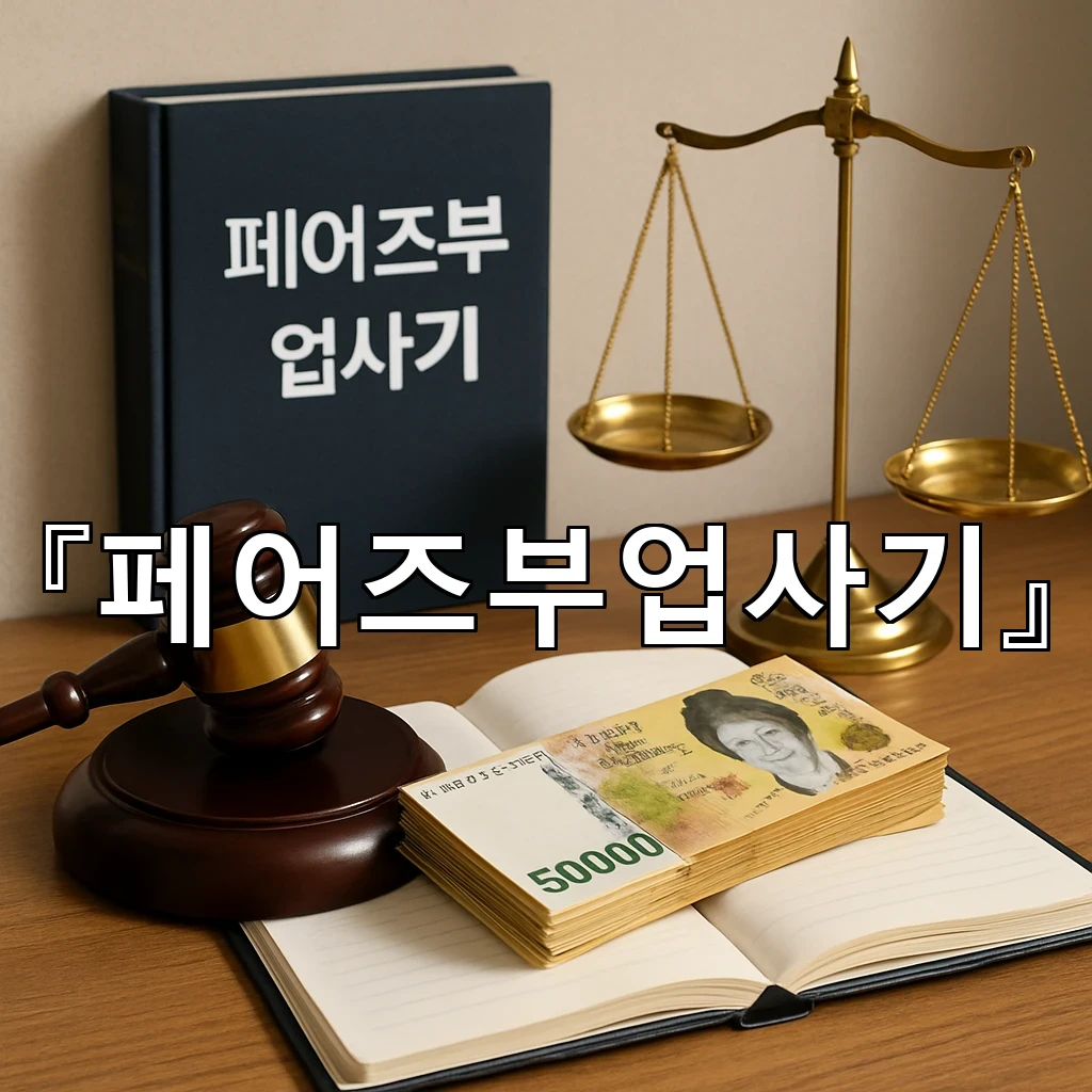 페어즈부업사기 관련 메시지와 화면을 함께 보는 세부 검토 방법